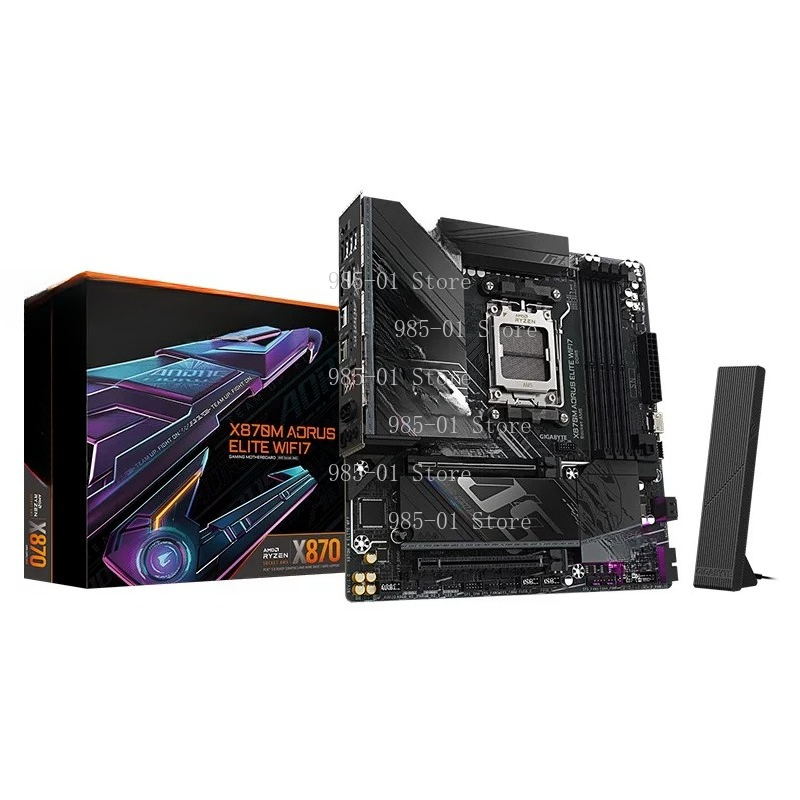 White ATX X870M mainboard, WIF - огляд і ціна X870E Atx Motherboard