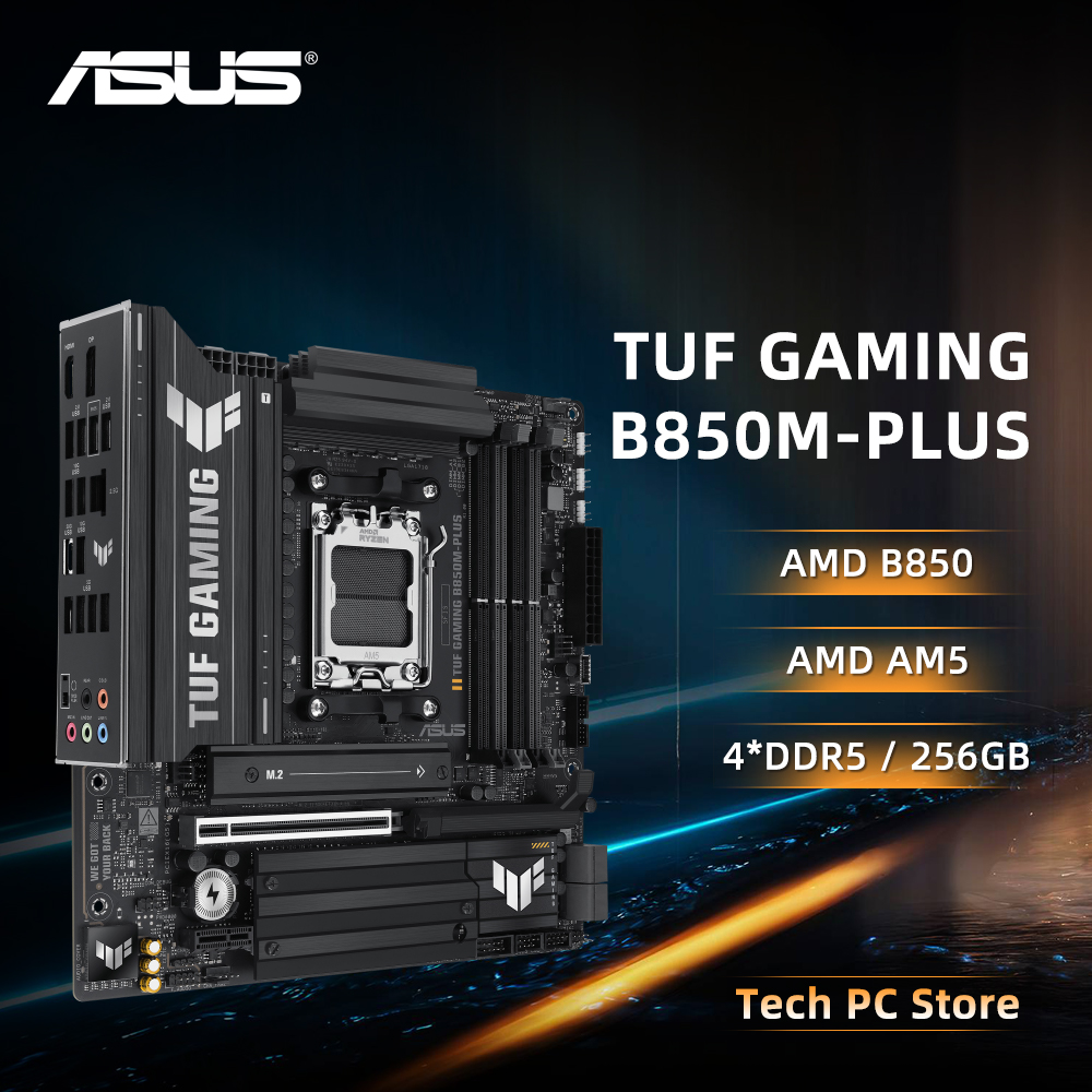 ASUS TUF GAMING B850M-PLUS AMD - огляд і ціна X870E Atx Motherboard