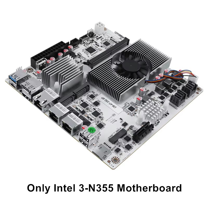 8-Bay NAS Mini ITX Motherboard - огляд і ціна Mini Itx Dual 2.5G Nas Motherboard