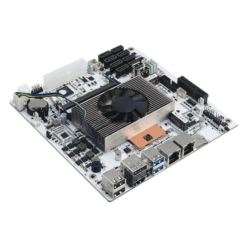 White Mini‑ITX M11 NAS Motherb - огляд і ціна Mini Itx Dual 2.5G Nas Motherboard
